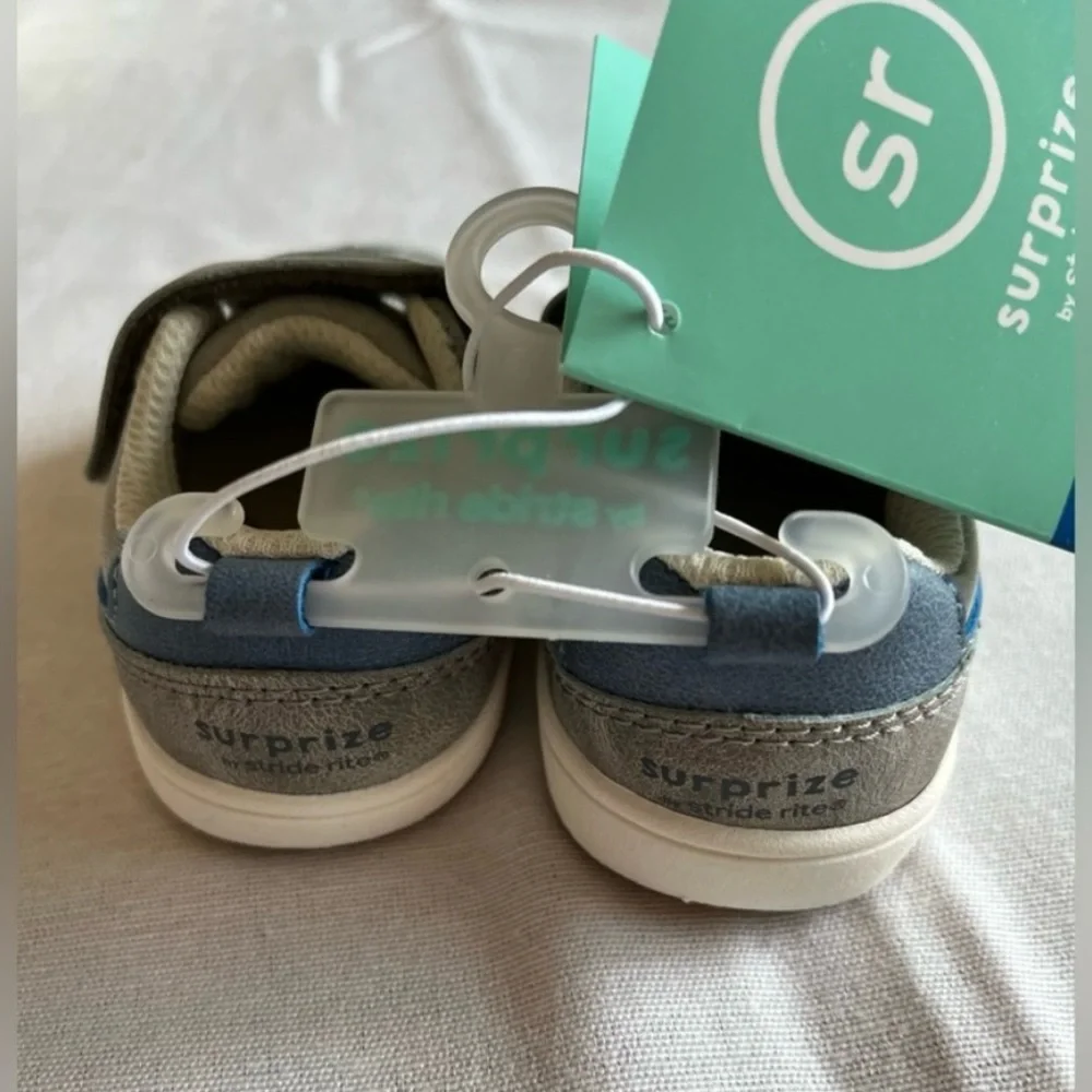 Stride Rite Surprize Baby Boys Velcro Memory Foam Sneakers 3C